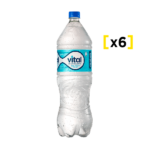 Agua Mineral Vital Con Gas Botella 1.6 Lts x6
